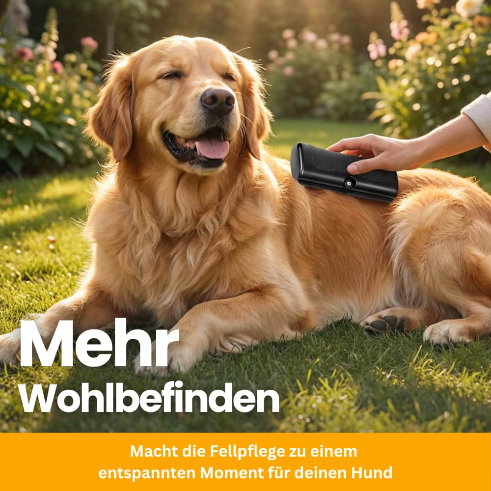 Premium Fellpflegebürste für Hunde