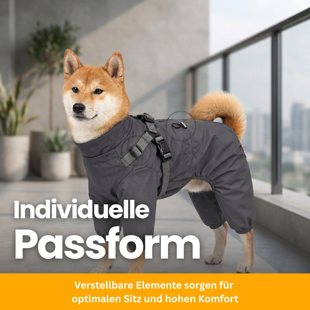 RainPaw - Wasserdichter Regenmantel für Hunde