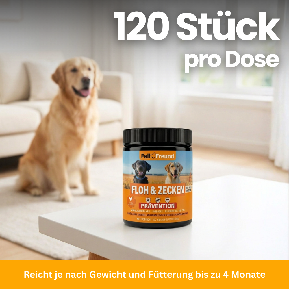 Floh- & Zeckenschutz Kautabletten