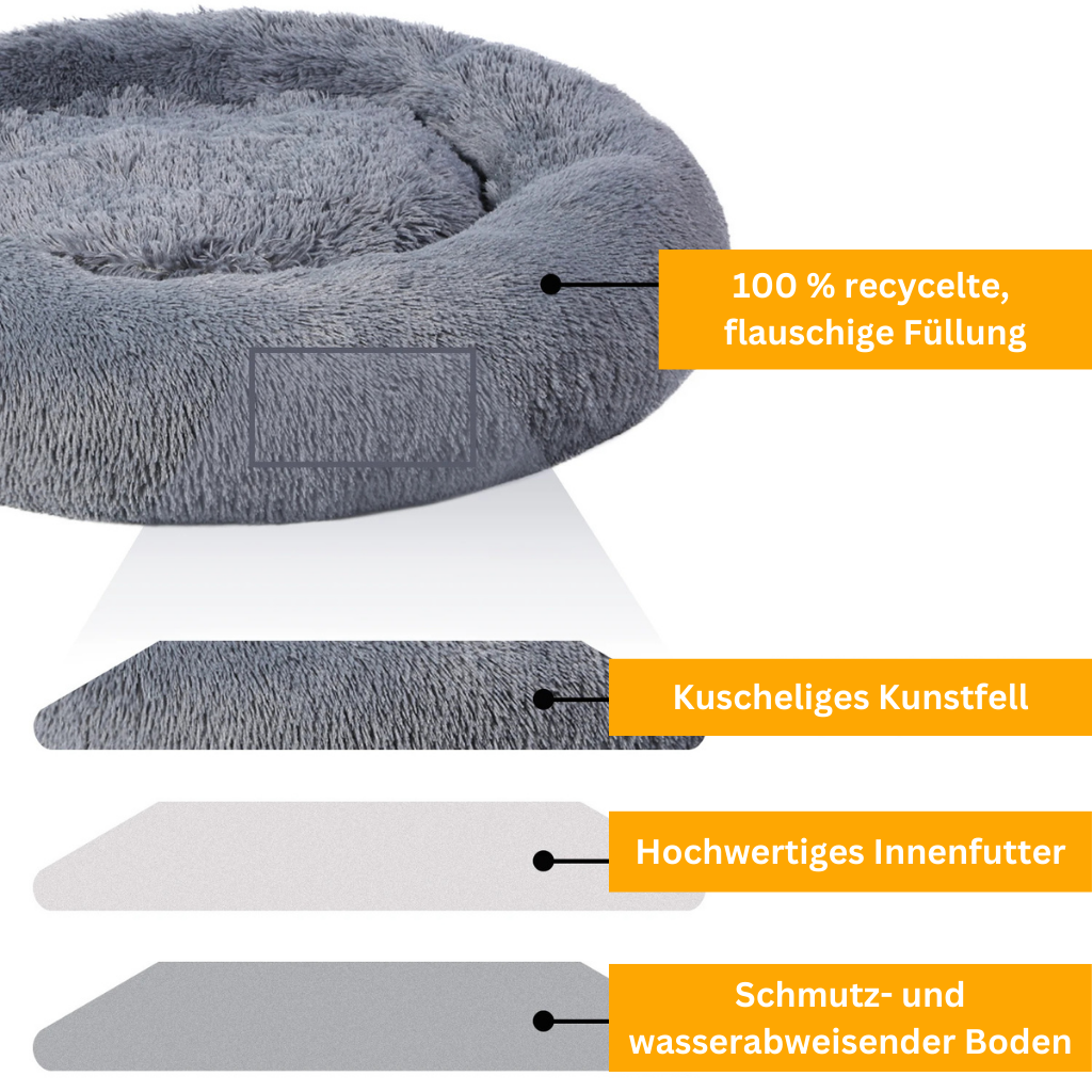 Fluffy Cat Bed Cloud 7 – The Original