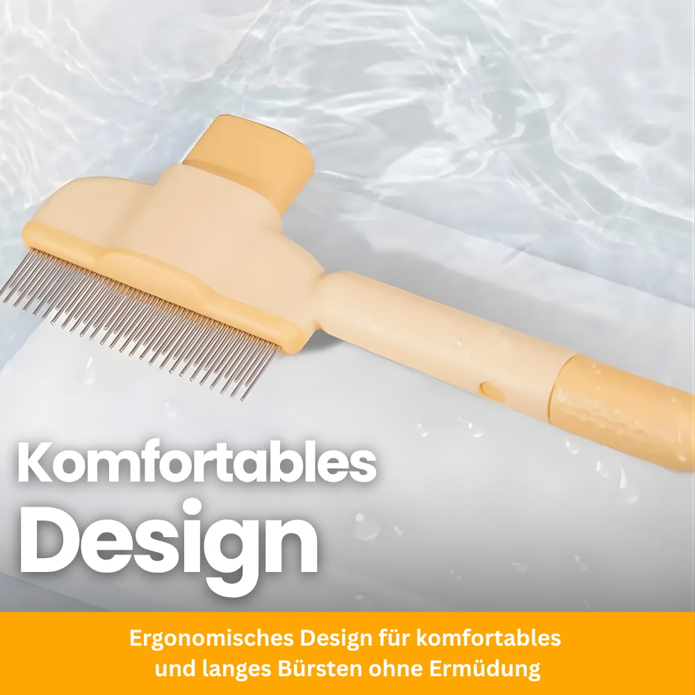 Premium Fellpflegebürste für Katzen