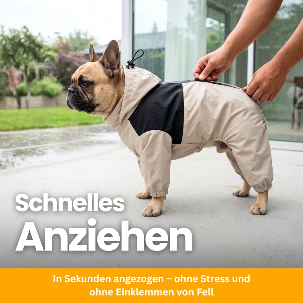 StormGuard - Regen- & Windschutz für Hunde