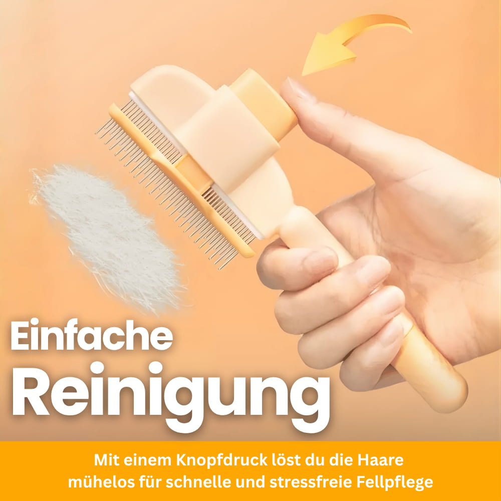 Premium Fellpflegebürste für Katzen