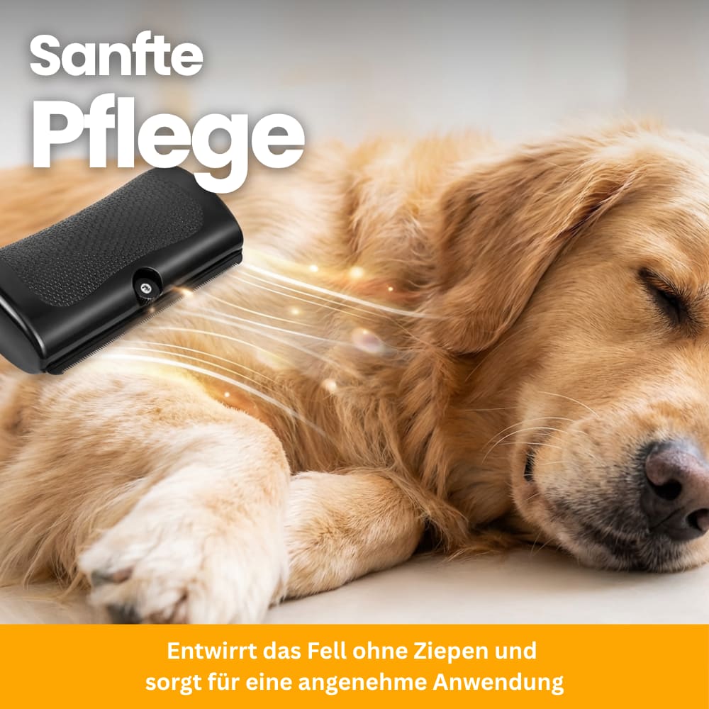 Premium Fellpflegebürste für Hunde