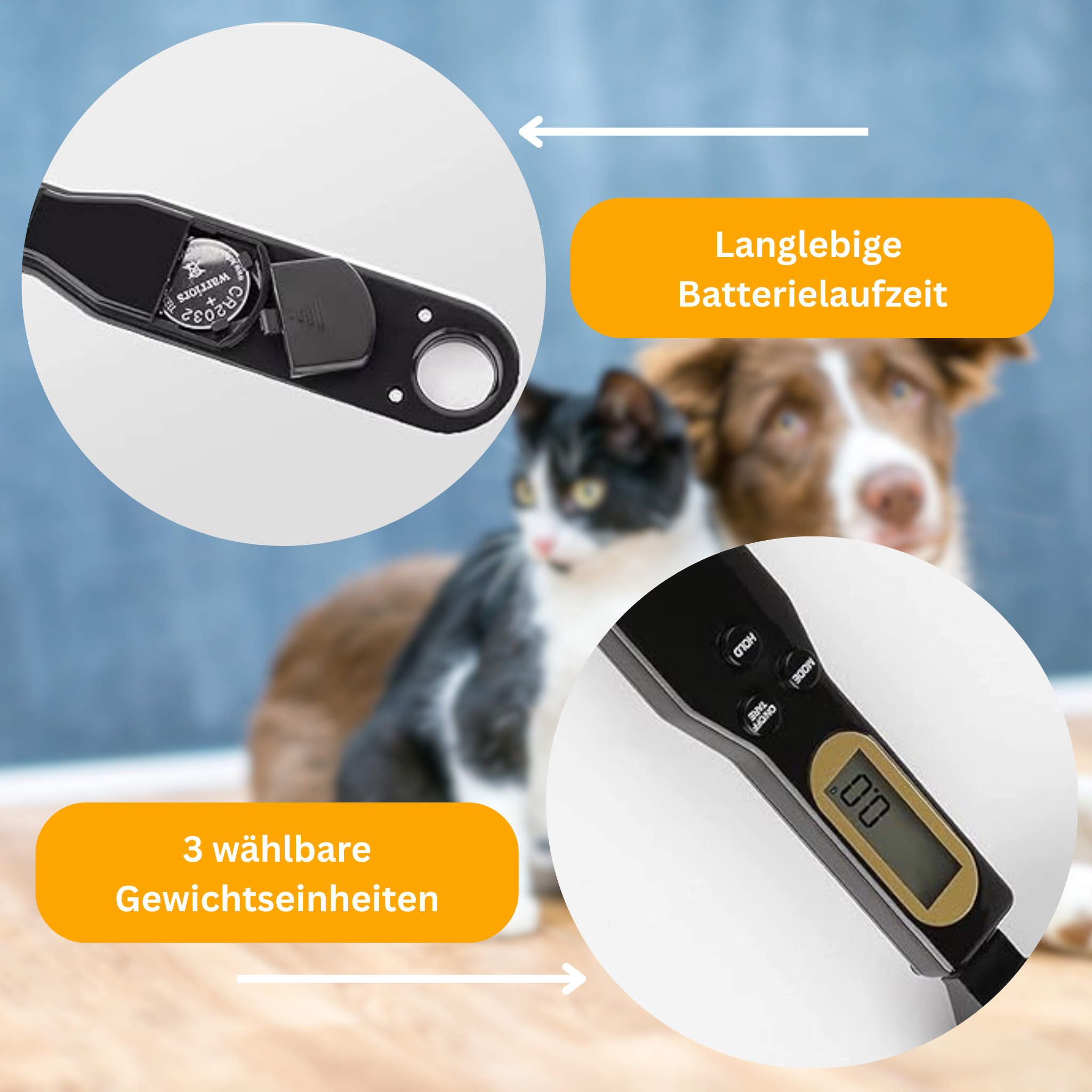 Digital Pet Food Scoop Scale