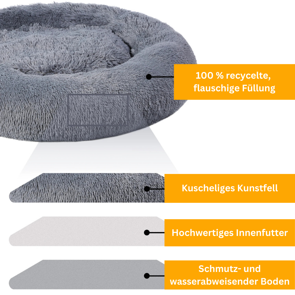 Flauschiges Hundebett Wolke 7 - das Original