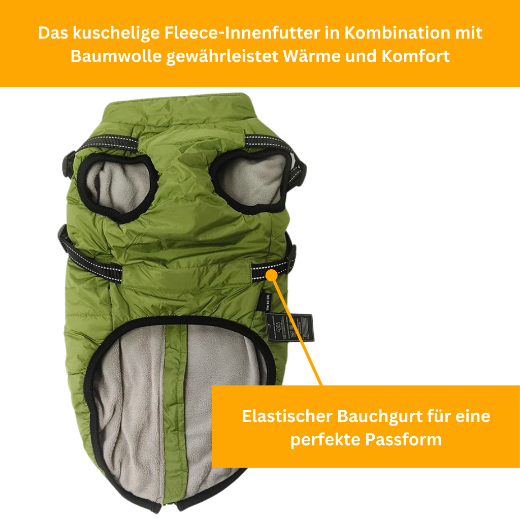 Wasserdichter Fleece Wintermantel - Das Original