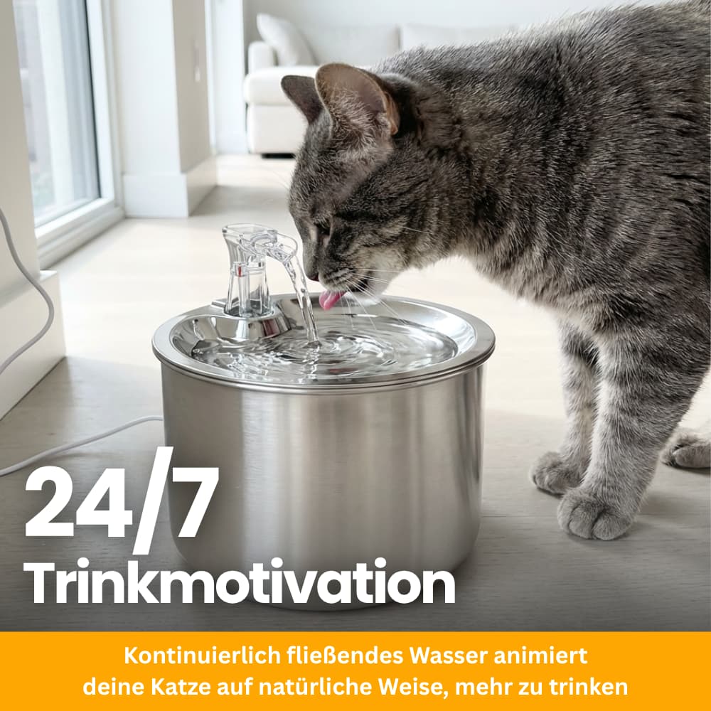 FreshFlow Edelstahlbrunnen