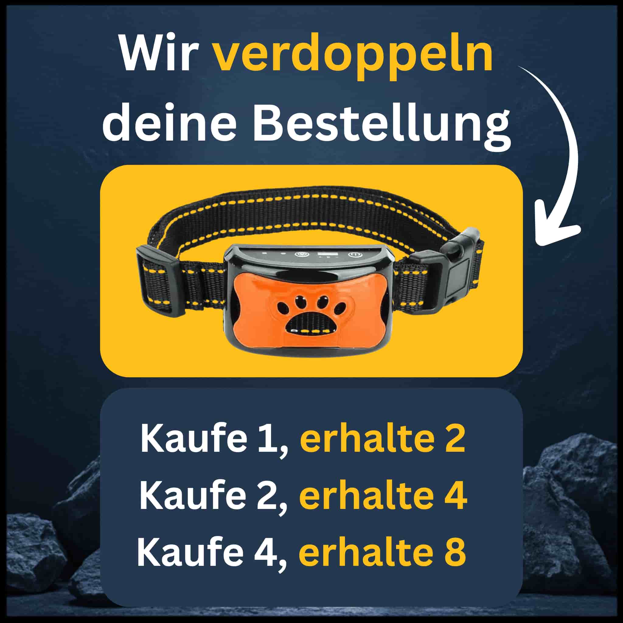 Pet-Friendly Anti-Bark Collar [Double Offer]