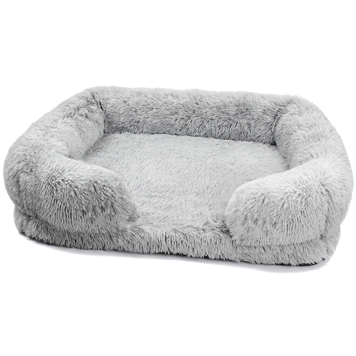 CloudCouch sofa-style dog bed in light grey