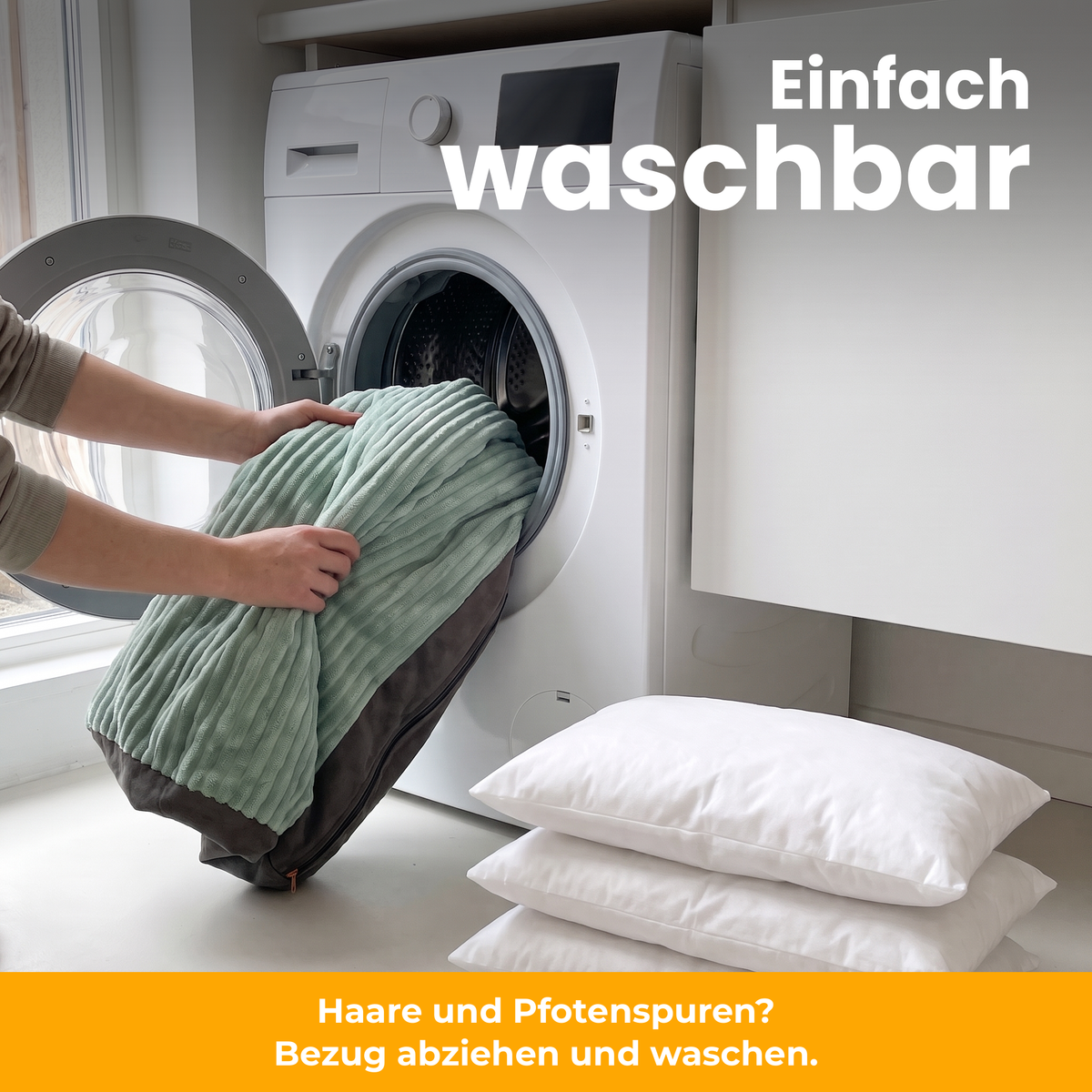 [de] DreamPad – DreamPad Bezug kommt in die Waschmaschine