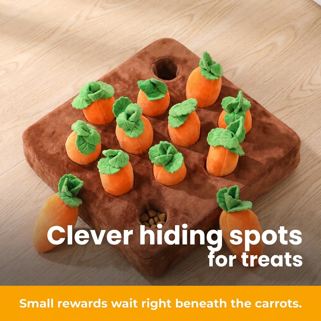 [en] Clever hiding spots for treats