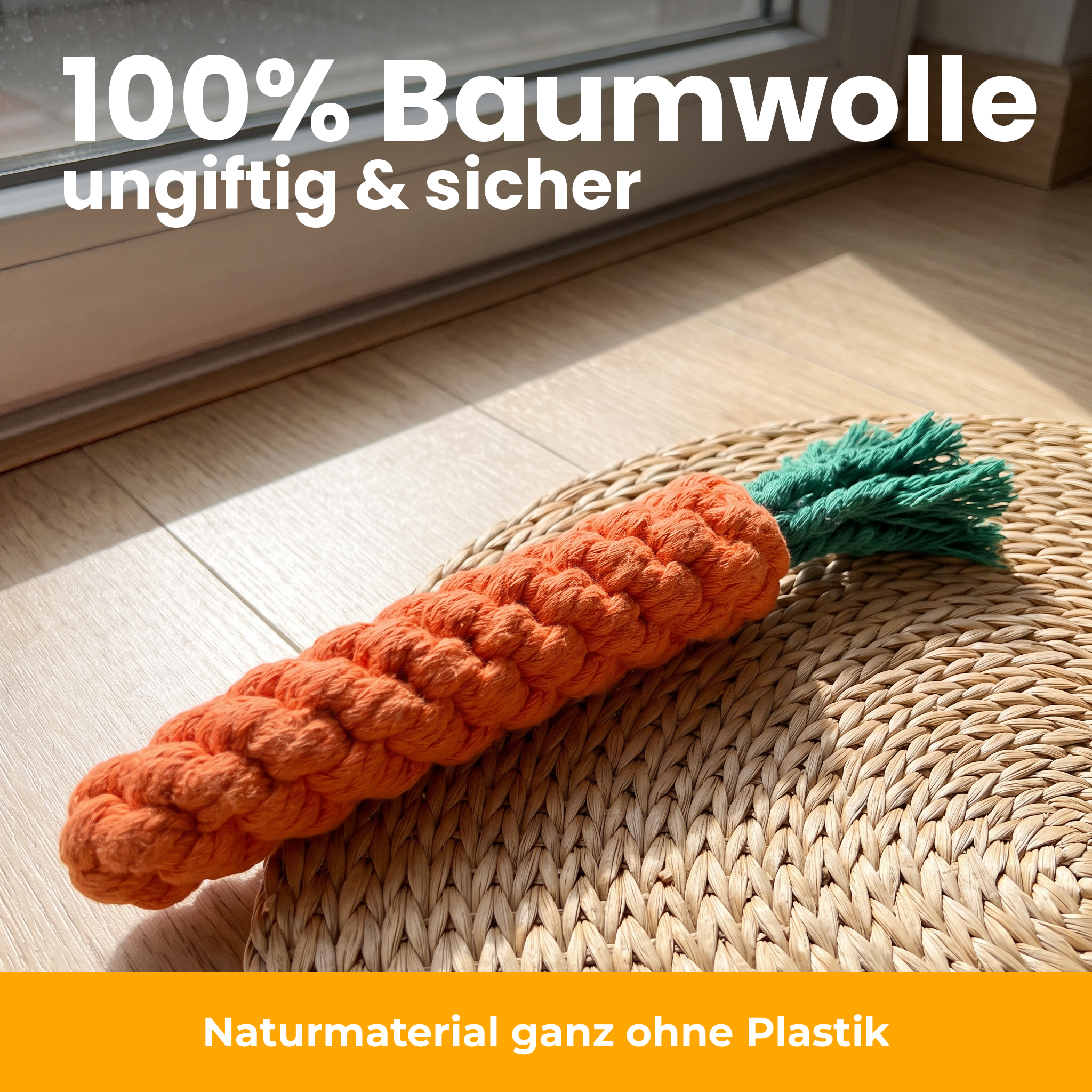 [de] 100% Baumwolle, ungiftig und sicher